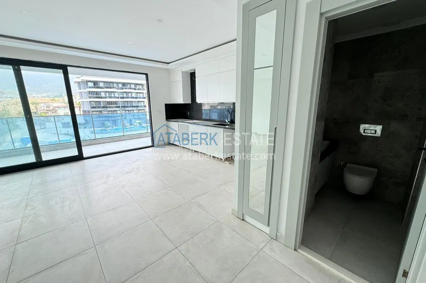 Purchase  Duplex penthouse with sea and mountain views in a new complex — Alanya, Kargicak district 12 