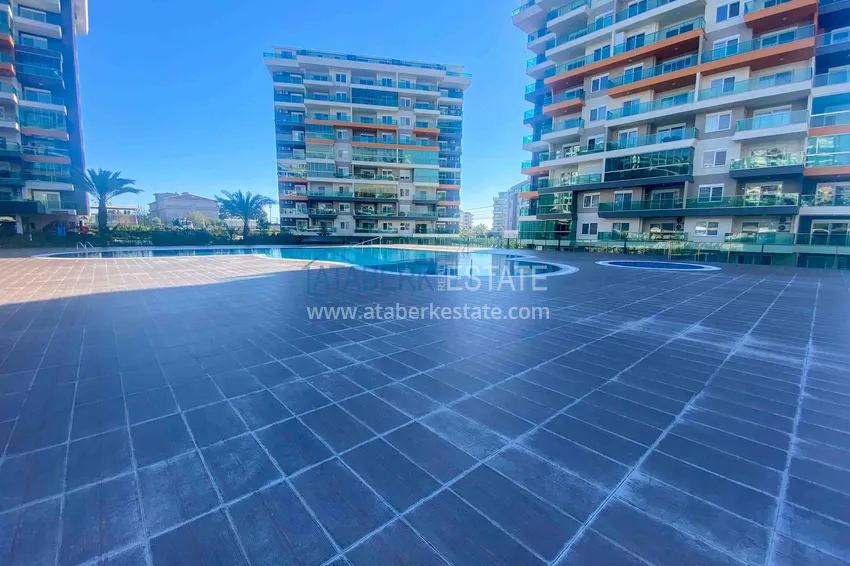 Furnished one-bedroom apartment in a residence with hotel infrastructure — Alanya, Avsallar district 12 