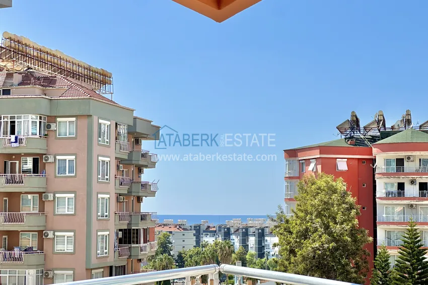 Purchase Apartment 1+1 with furniture and sea view, suitable for a residence permit - Alanya, Tosmur district 11 