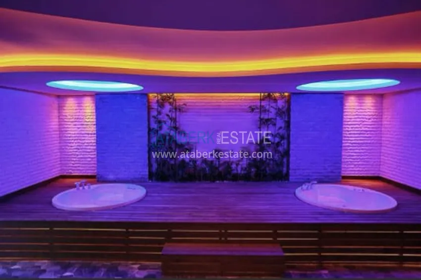 Real estate for a residence permit. Three-room apartment with furniture in Alanya, Tosmur district  13 