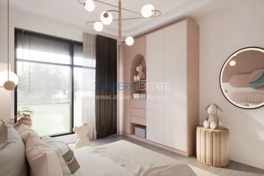 Purchase Modern villas in the mountainous region of Antalya — Dosemealti, under construction 4 