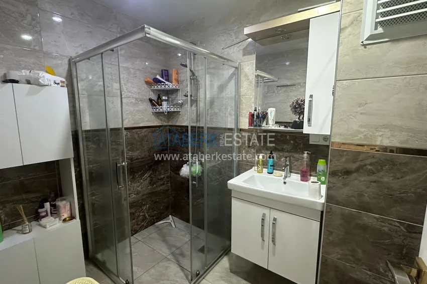 Purchase Duplex apartment with furniture, separate kitchen and mountain view — Kestel district, Alanya 16 