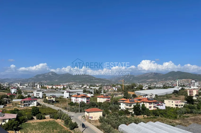 Purchase Duplex with new furniture and mountain views in a modern complex - Gazipasa City 15 