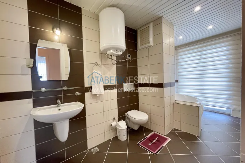 Purchase  Furnished duplex with sea view in Alanya, Mahmutlar district - 300 meters from the sea  14 