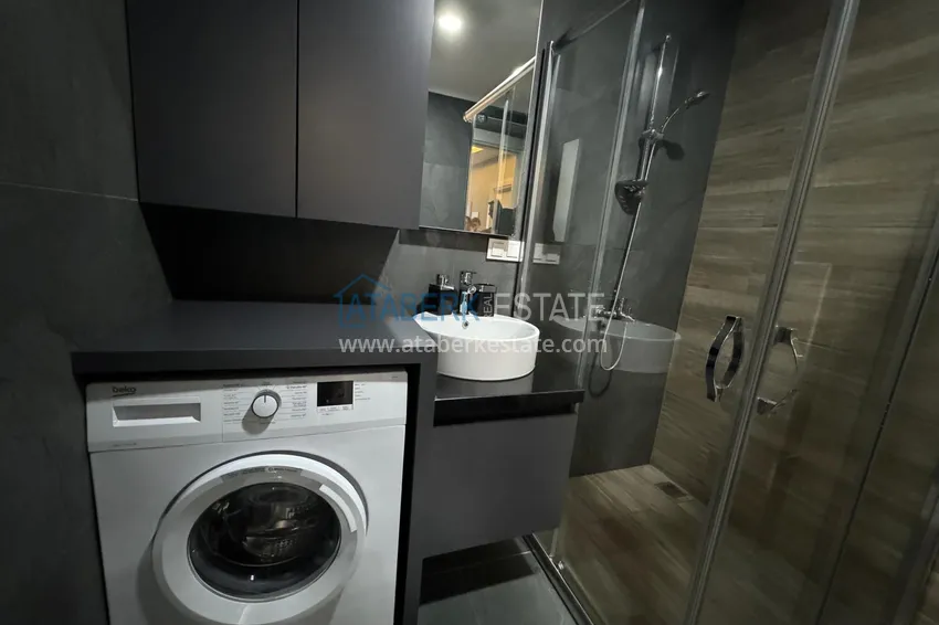 Purchase  2+1 apartment with furniture and sea view in a young complex, Mahmutlar district — Alanya 17 