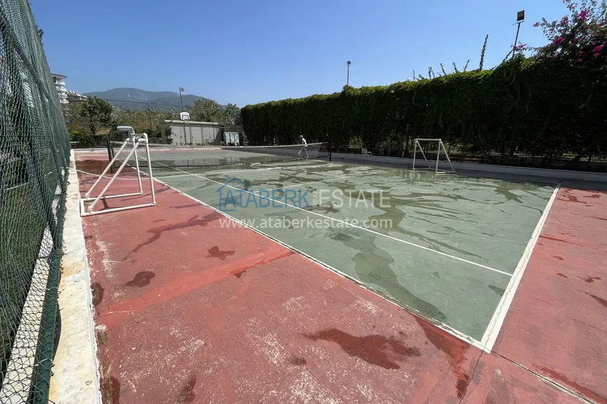 Furnished two-bedroom apartment in Tosmur, on the banks of a mountain river 250 meters from the beach 15 