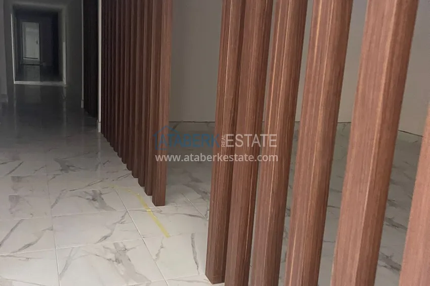 Duplex with new furniture and mountain views in a modern complex - Gazipasa City 8 