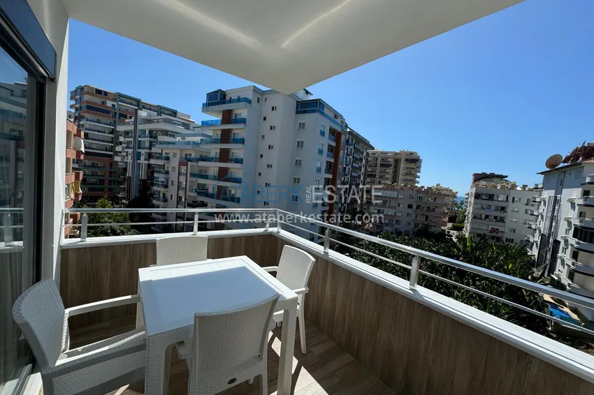 Purchase  2+1 apartment with furniture and sea view in a young complex, Mahmutlar district — Alanya 18 