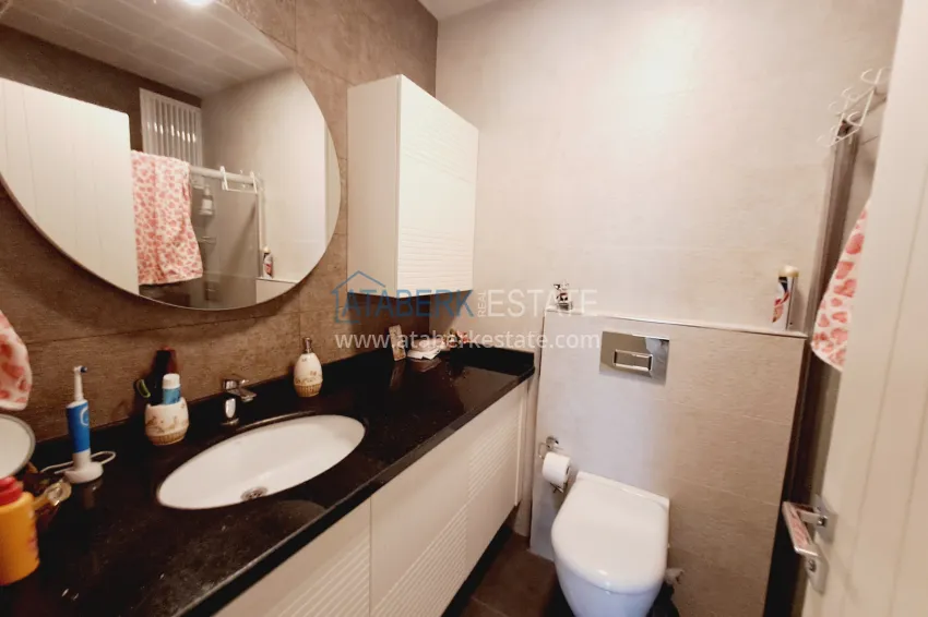 Purchase Linear 3+1 apartment with separate kitchen, new furniture and partial sea view - Mahmutlar district, Alanya 19
