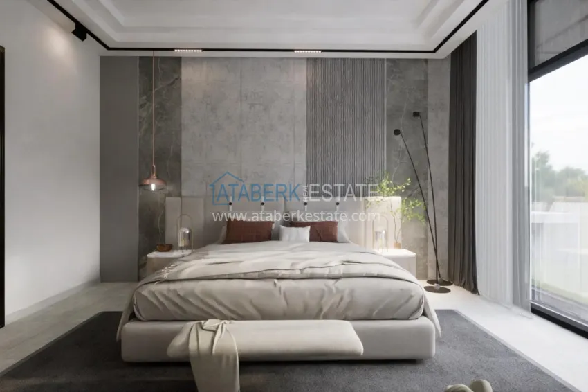 Purchase Modern villas in the mountainous region of Antalya — Dosemealti, under construction 6 