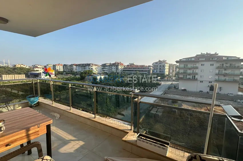 Purchase Duplex apartment with furniture, separate kitchen and mountain view — Kestel district, Alanya 18 