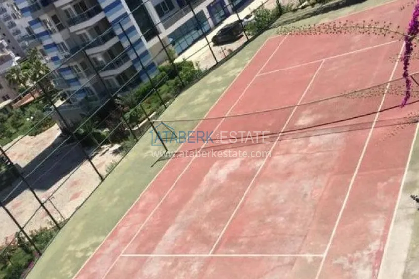 Three-room apartment with sea view, suitable for a residence permit - Cikcilli district, Alanya 16 