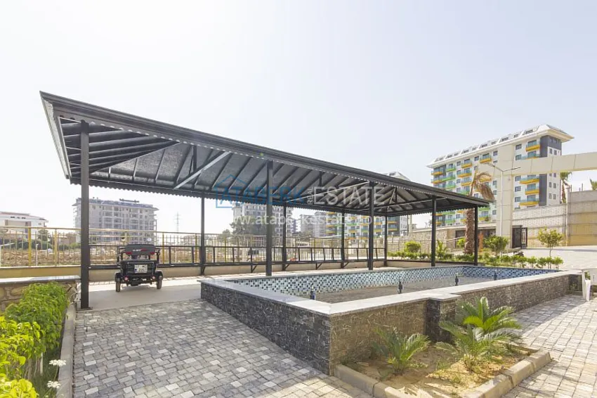 Finely finished one-bedroom apartment with sea view, Avsallar district — Alanya 16 