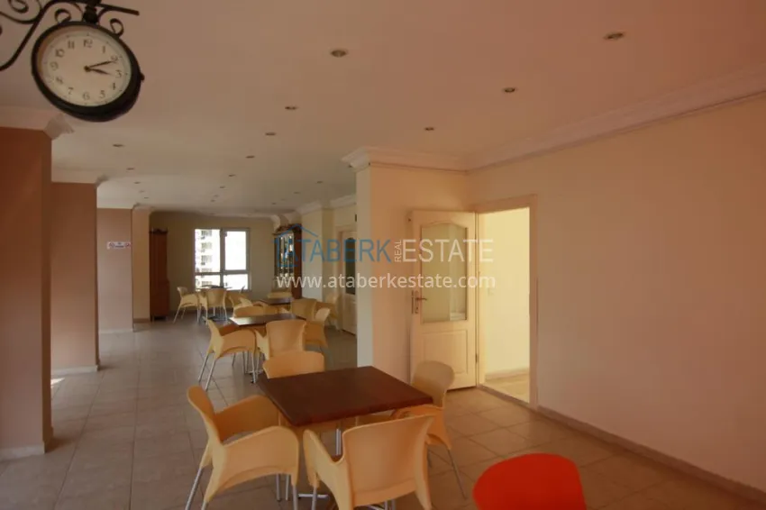 Three-room apartment with sea view, suitable for a residence permit - Cikcilli district, Alanya 17 