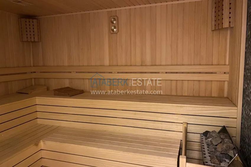 Linear 3+1 apartment with separate kitchen, new furniture and partial sea view - Mahmutlar district, Alanya 17