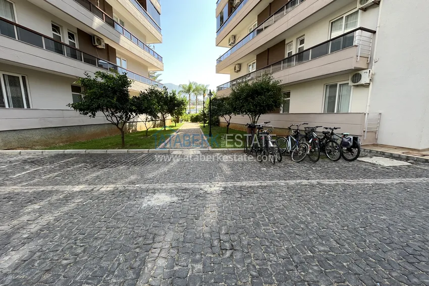 Furnished two-bedroom apartment in Tosmur, on the banks of a mountain river 250 meters from the beach 18 