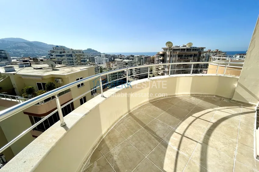 Purchase  Furnished duplex with sea view in Alanya, Mahmutlar district - 300 meters from the sea  19 