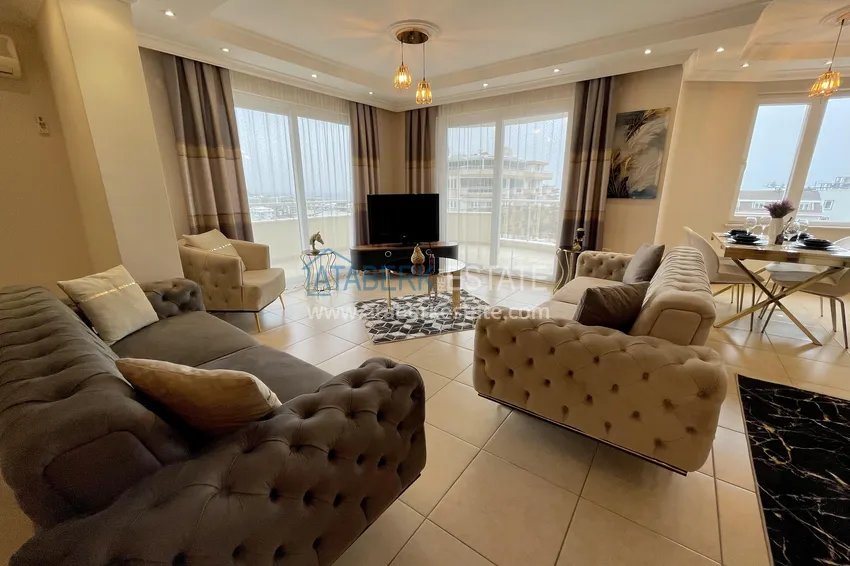 Purchase  Furnished duplex with sea view in Alanya, Mahmutlar district - 300 meters from the sea  1 