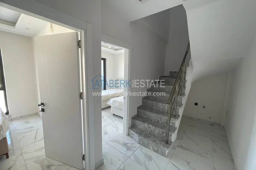 Purchase Duplex with new furniture and mountain views in a modern complex - Gazipasa City 1 