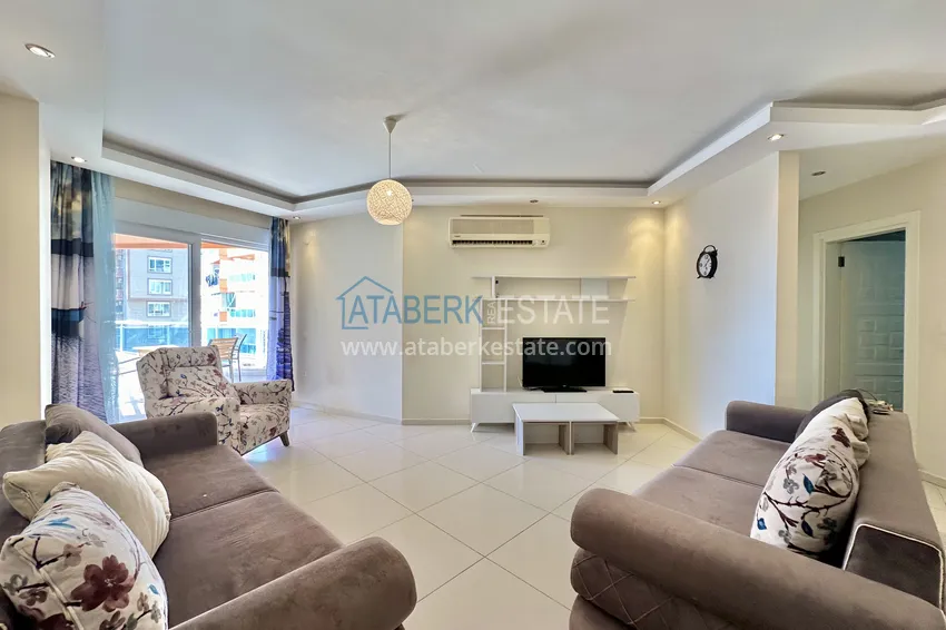 Purchase Apartment 1+1 with furniture and sea view, suitable for a residence permit - Alanya, Tosmur district 1 