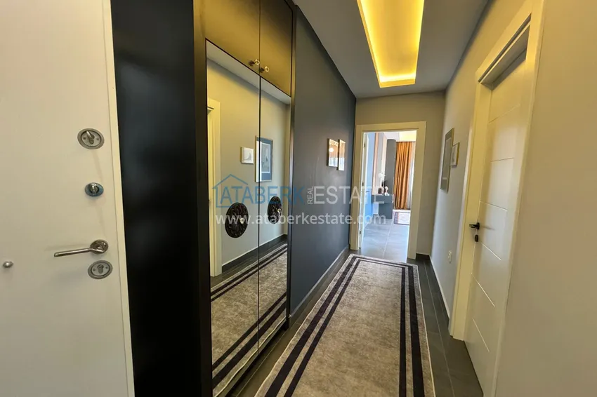 Purchase  2+1 apartment with furniture and sea view in a young complex, Mahmutlar district — Alanya 1 