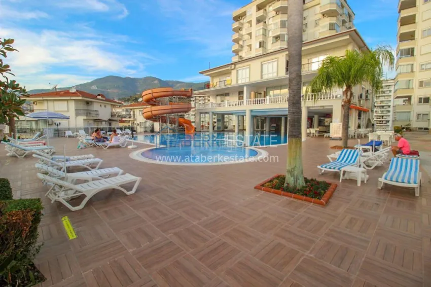 Three-room apartment with sea view, suitable for a residence permit - Cikcilli district, Alanya 1 