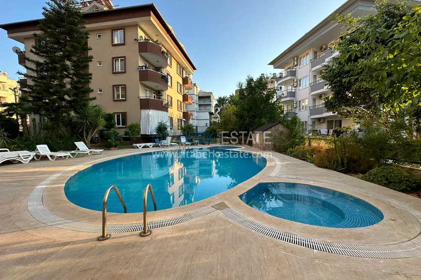 Two-bedroom apartment in a complex with infrastructure — Alanya, Oba district  1 