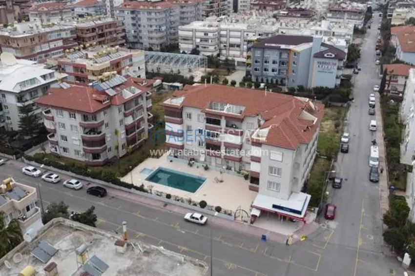One bedroom apartment in a cozy residential complex. Suitable for a residence permit. Oba District, Alanya 2 