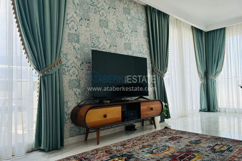 Purchase  Long-term 4+1 penthouse rental in Alanya, Kestel C19 district 1 