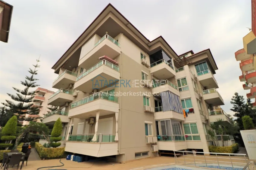 1+1 apartment just 350 meters from the Mediterranean Sea, Oba district — Alanya 2 