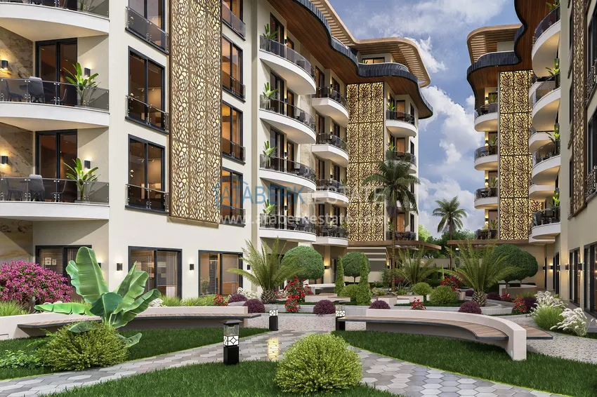 Investment property under construction from an investor — Alanya, Oba district  23 