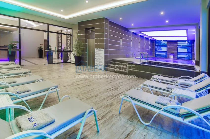 Furnished apartment in a premium complex, Tosmur district, Alanya 21