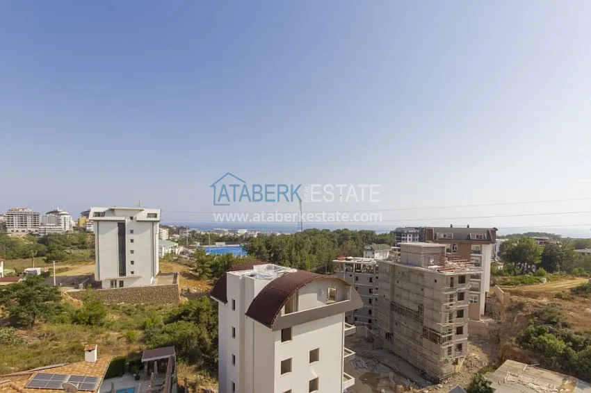 Purchase  Finely finished one-bedroom apartment with sea view, Avsallar district — Alanya 19 