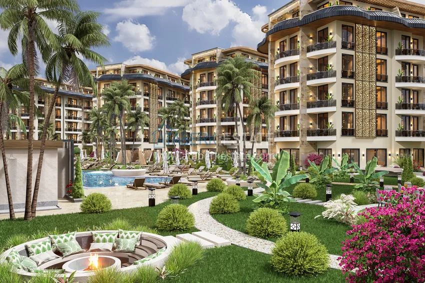 Investment property under construction from an investor — Alanya, Oba district  25 