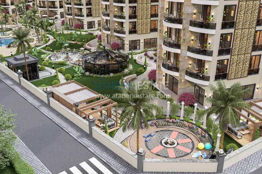 Investment property under construction from an investor — Alanya, Oba district  26 