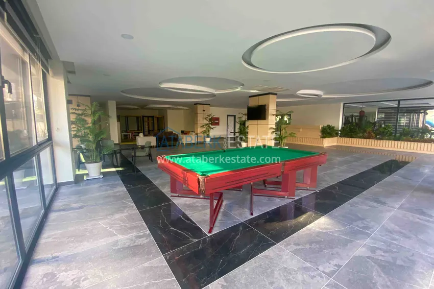 Furnished one-bedroom apartment in a residence with hotel infrastructure — Alanya, Avsallar district 26 