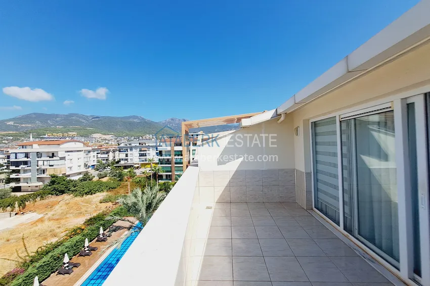 Purchase  Turnkey duplex apartment in the Oba area in a comfortable family complex  28 