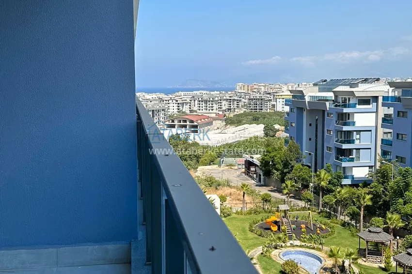 Purchase  Duplex penthouse with sea and mountain views in a new complex — Alanya, Kargicak district 28 