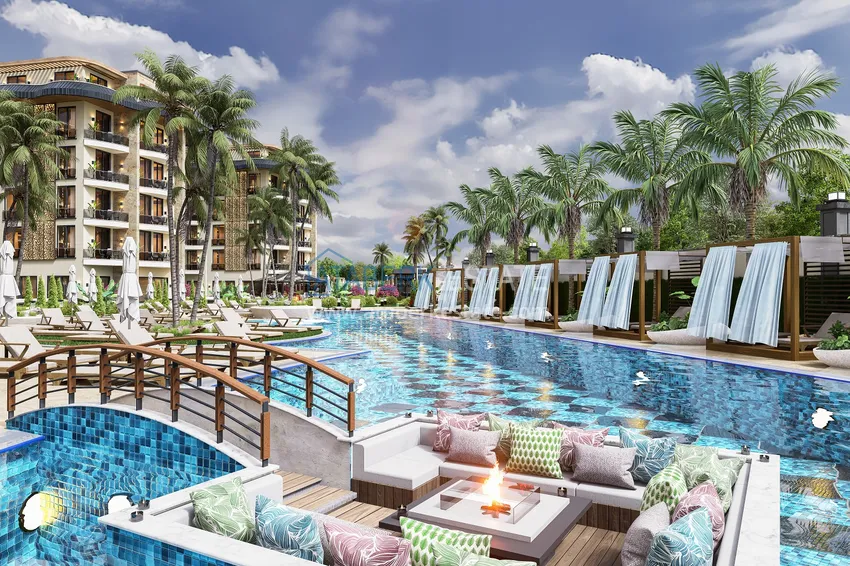 Investment property under construction from an investor — Alanya, Oba district  2 