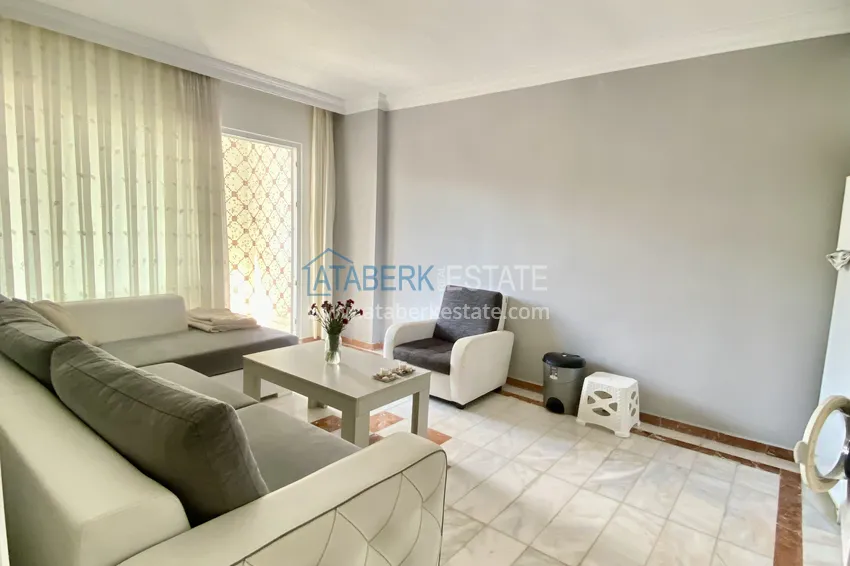 Purchase  One bedroom apartment in a cozy residential complex. Suitable for a residence permit. Oba District, Alanya 2 