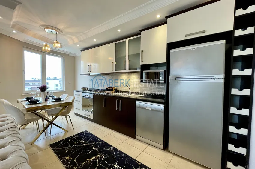 Purchase  Furnished duplex with sea view in Alanya, Mahmutlar district - 300 meters from the sea  2 