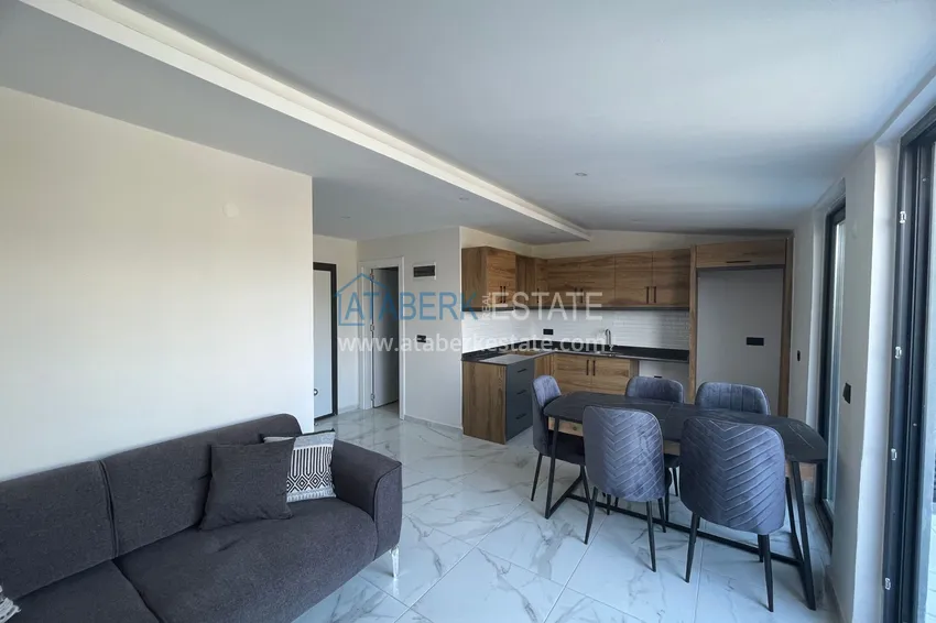 Purchase Duplex with new furniture and mountain views in a modern complex - Gazipasa City 2 
