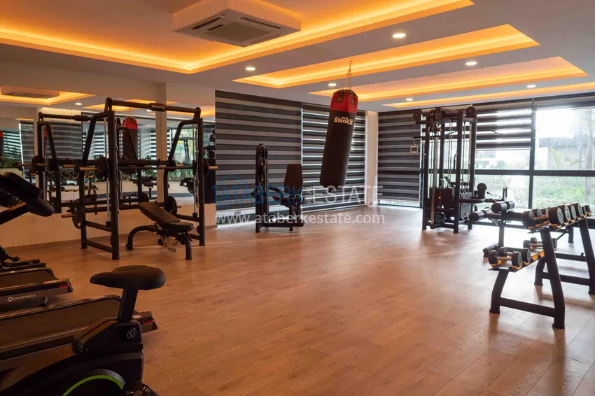 Furnished one-bedroom apartment in a residence with hotel infrastructure — Alanya, Avsallar district 30 