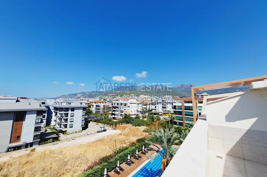 Purchase  Turnkey duplex apartment in the Oba area in a comfortable family complex  34 