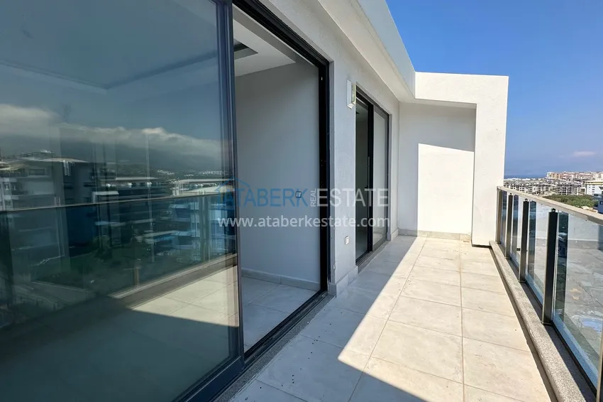 Purchase  Duplex penthouse with sea and mountain views in a new complex — Alanya, Kargicak district 35 