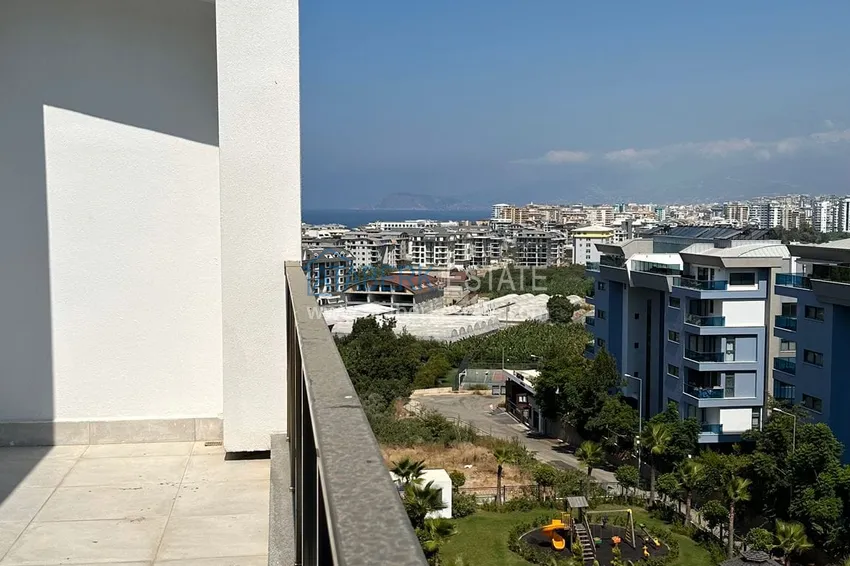 Purchase  Duplex penthouse with sea and mountain views in a new complex — Alanya, Kargicak district 36 