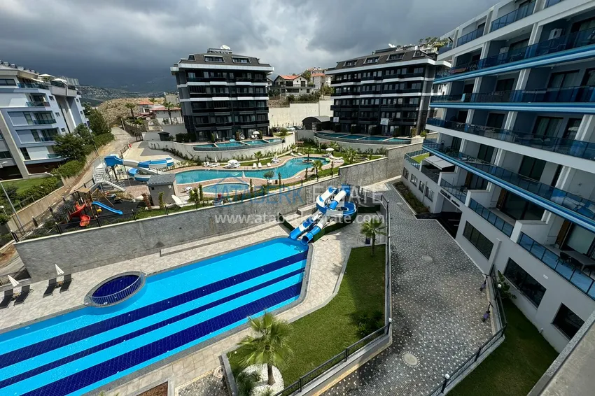 Purchase  Duplex penthouse with sea and mountain views in a new complex — Alanya, Kargicak district 39 