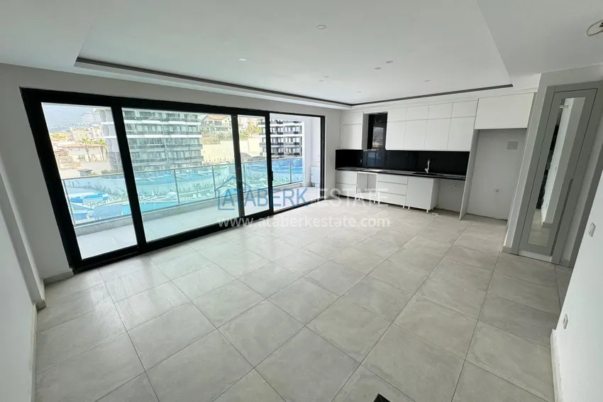 Purchase  Duplex penthouse with sea and mountain views in a new complex — Alanya, Kargicak district 3 