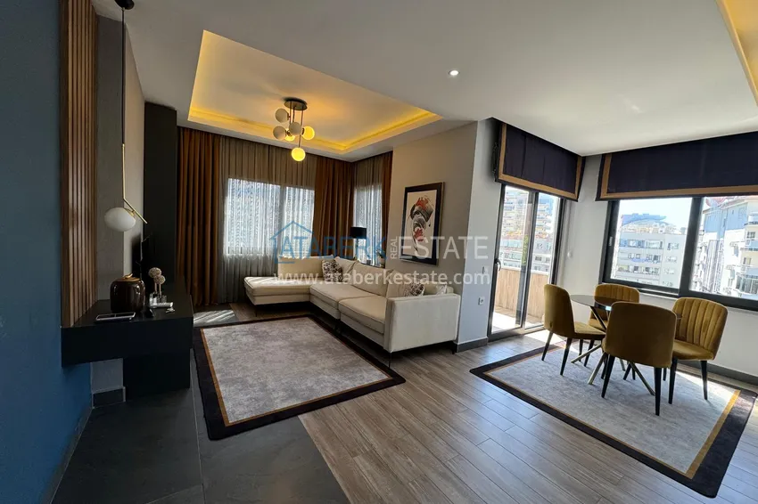 Purchase  2+1 apartment with furniture and sea view in a young complex, Mahmutlar district — Alanya 3 