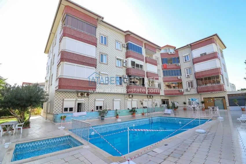 One bedroom apartment in a cozy residential complex. Suitable for a residence permit. Oba District, Alanya 4 